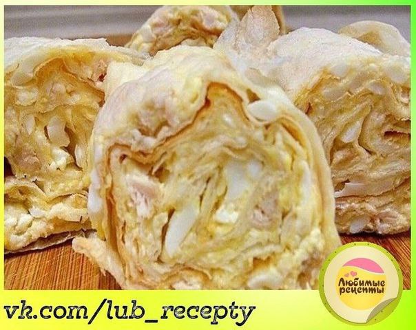 ​​Нежный рулетик из лаваша с сыром, яйцами и курицей

По многочисленным...