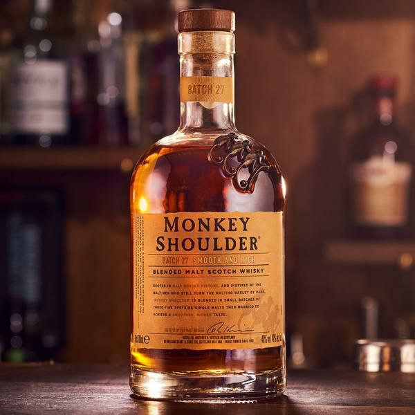 ​Monkey Shoulder

Знаете такую популярную фирму как William Grant & Sons? Она...